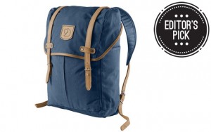 Above: Christopher's pick... Fjallraven's Rucksack No.21 Medium... in navy, of course