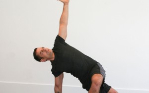 Jock Yoga Tutorial: Core-Strengthening And Rotation With Hip-Opener (Photo credits: Glenn Gebhardt)
