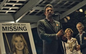 Above: Ben Affleck stars in David Fincher's 'Gone Girl'
