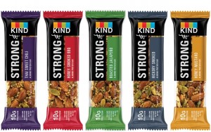 Above: KIND's energy and nutrition bars