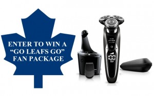 Above: Enter to win a Philips "Go Leafs Go" fan package