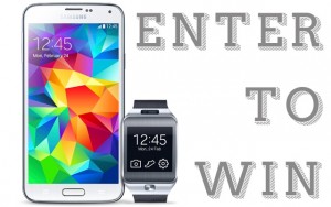 Enter to win a Samsung Galaxy S5 + Gear 2!