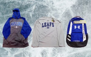 Above: Enter to win a prize package from Under Armour and the Toronto Maple Leafs