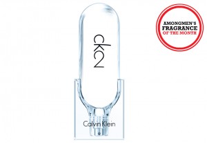 Above: Calvin Klein's new 'gender-free' fragrance, CK2