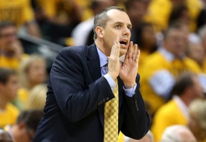 Above: The Indiana Pacers may regret parting ways with head coach Frank Vogel