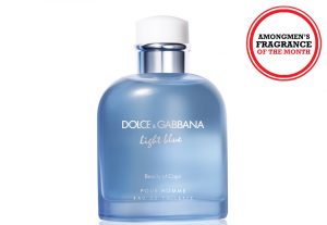 Above: Dolce Gabbana's limited edition Light Blue Beauty of Capri EDT