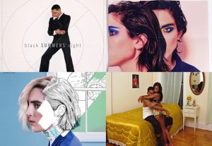Above: Some of the summer's best albums