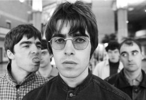 Above: 'Supersonic' chronicles the rise and fall of Oasis