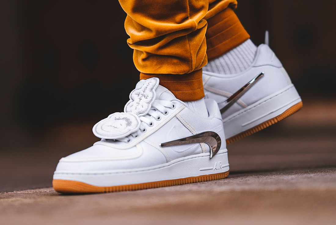 Check Out Travis Scott's Limited Edition Nike Air Force 1 - AmongMen